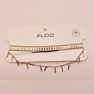 NEW Womens Juniors Ladies ALDO choker necklace set
